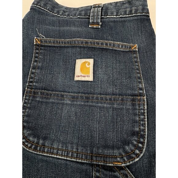 Carhartt Rugged Flex Relaxed Fit Denim Jeans Mens 38x30 (29” Measured) 102808 - Picture 7 of 14